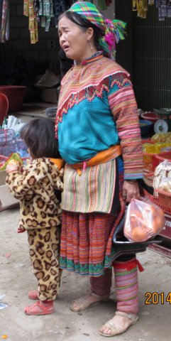 バックァンへ 2014 ヴェトナム少数民族 よねさんの お祭りをゆく