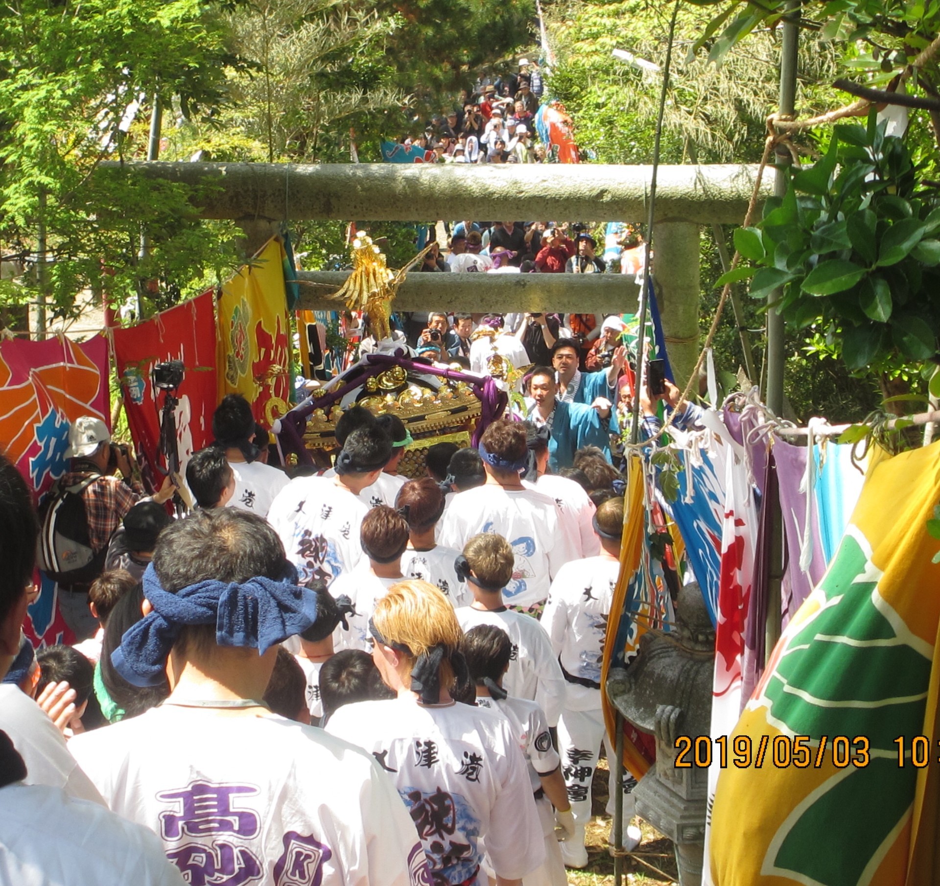 常陸大津の御船祭本祭り 2日目 よねさんの お祭りをゆく