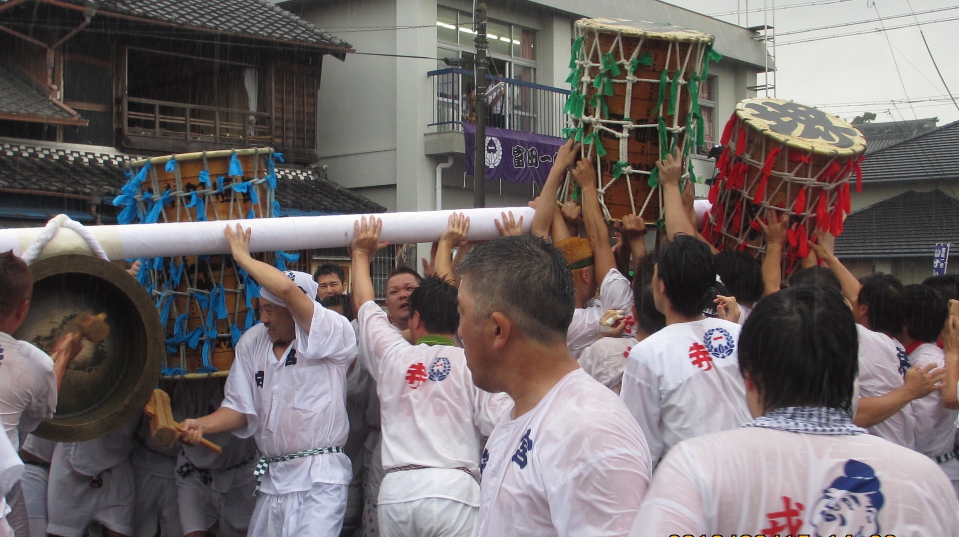 富田一色けんか祭 よねさんの お祭りをゆく